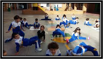 Persona realizando actividad física