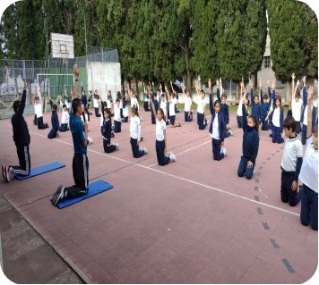 Persona realizando actividad física